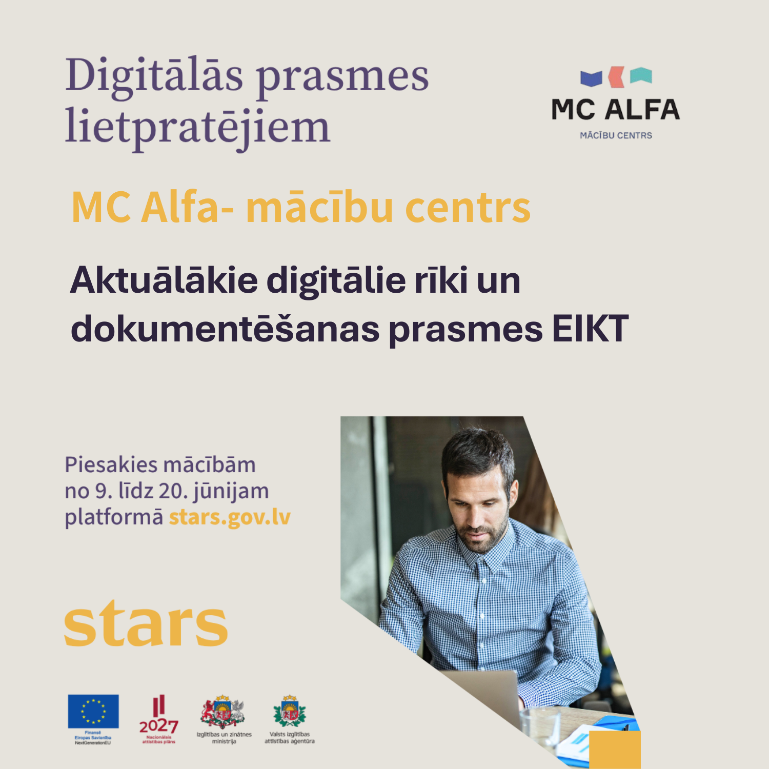 “Aktuālākie digitālie rīki un dokumentēšanas prasmes EIKT” (bezmaksas kursi)