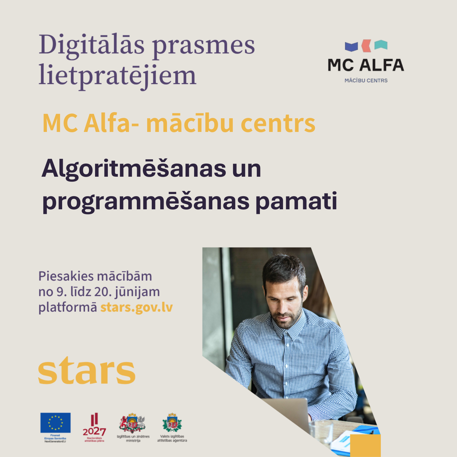 Ievads programmēšanā “Algoritmēšanas un programmēšanas pamati” bezmaksas kursi