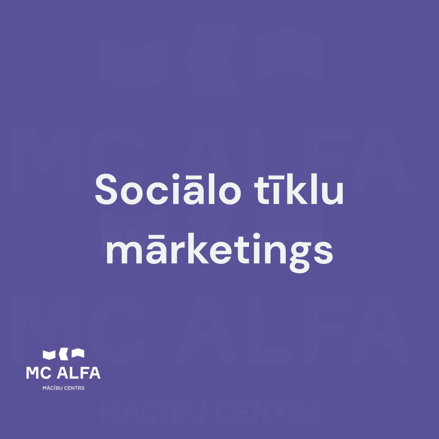 Sociālo tīklu mārketings